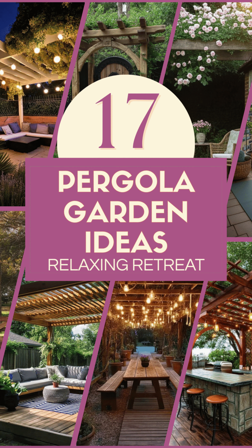 17 Garden Pergola Ideas to Transform Your Outdoor Space