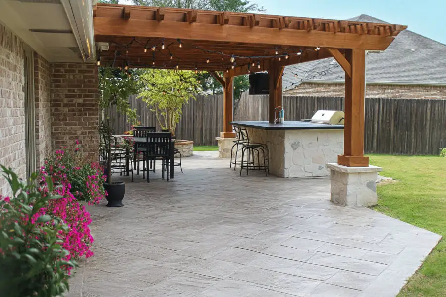 25 Stamped Concrete Patio Ideas That Add Beauty and Value to Your Home
