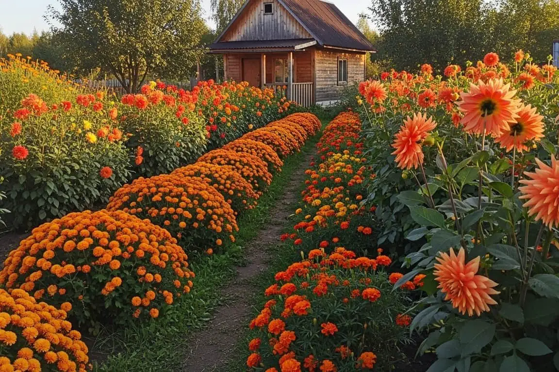 Orange Glow Garden: Simple Steps to a Warm Autumn Garden