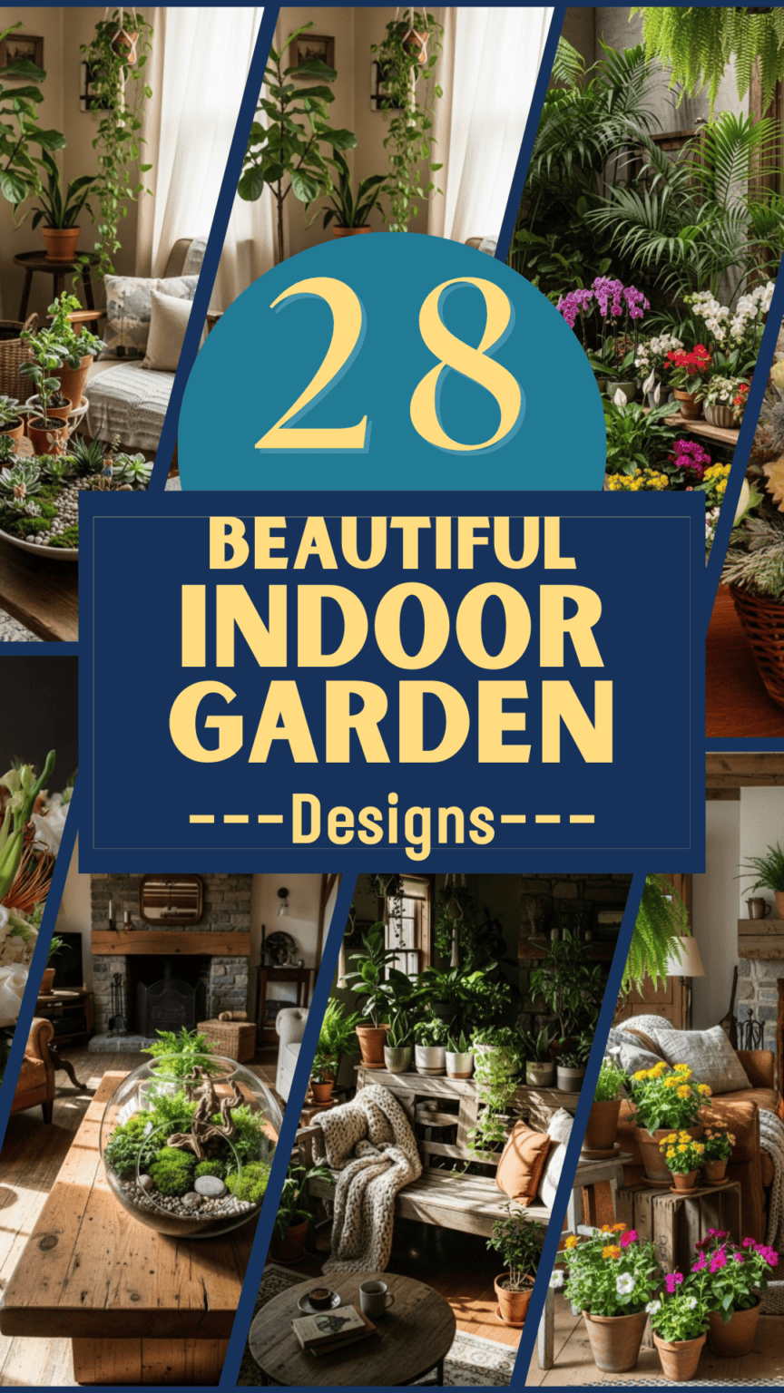28 Indoor Garden Ideas to Refresh Your Home With Green Style