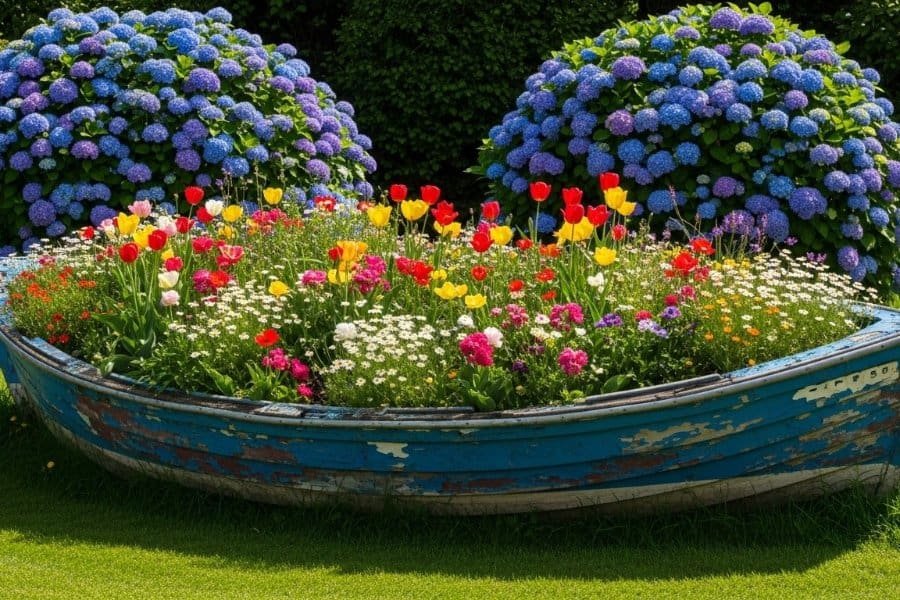 28 Outdoor Flower Bed Ideas for Colorful, Low-Maintenance Gardens